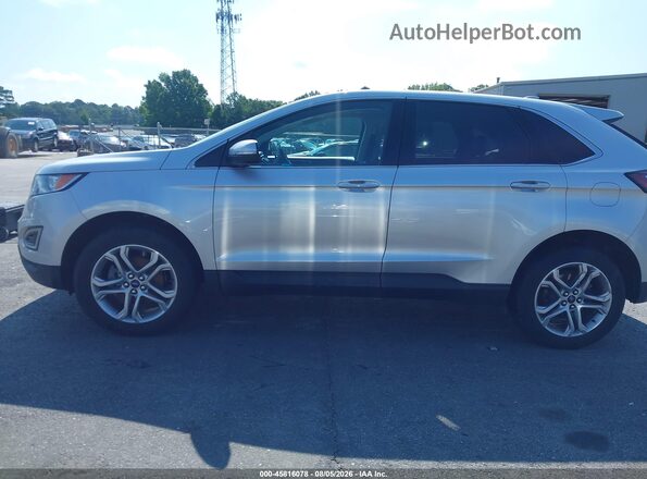 2FMPK3K94JBB15511 2018 FORD EDGE Silver Widok wnętrza 360 stopni