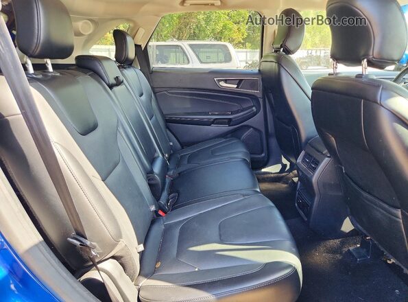 2FMPK3K94JBB42725 2018 FORD EDGE Blue Սալոնի հետևի տեսք