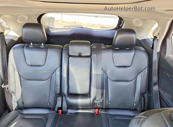 2FMPK3K94JBB42725 2018 FORD EDGE Blue Հետևի նստատեղերի տեսք