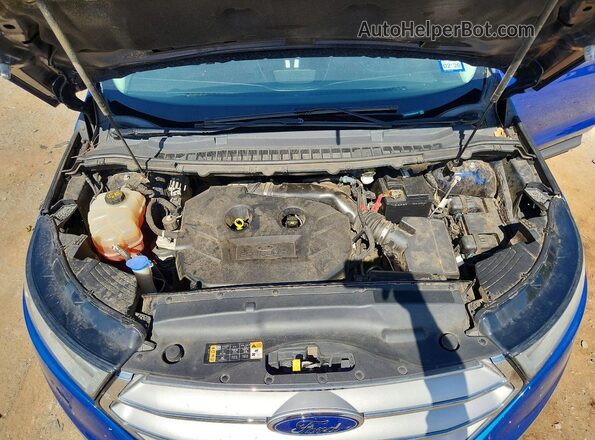 2FMPK3K94JBB42725 2018 FORD EDGE Blue Շարժիչի բաժամունքի տեսք