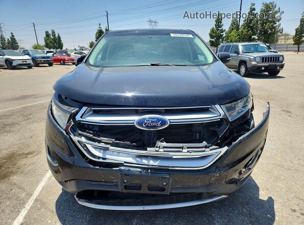2FMPK3K94JBB43373 2018 FORD EDGE Black Vista frontal