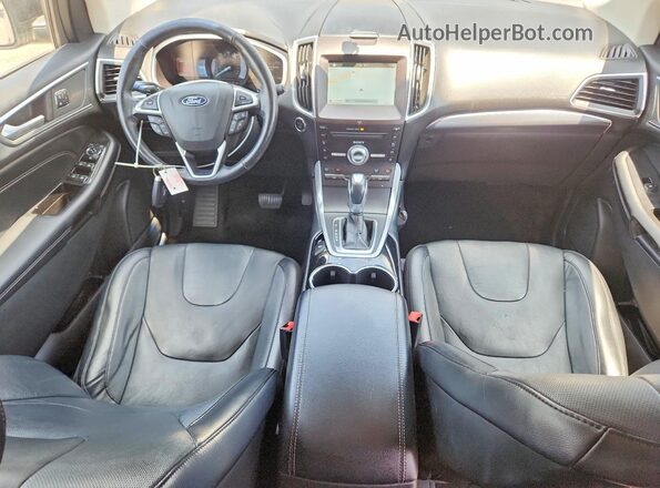 2FMPK3K94JBB43373 2018 FORD EDGE Black Vista del salpicadero