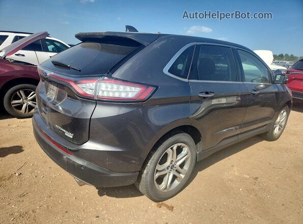2FMPK3K95HBB20680 2017 FORD EDGE Gray უკანა მარჯვენა