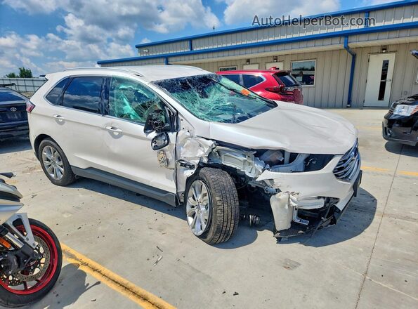 2FMPK3K95KBB26504 2019 FORD EDGE White Առջևի աջ