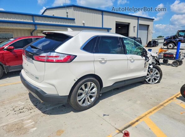 2FMPK3K95KBB26504 2019 FORD EDGE White Հետևի աջ