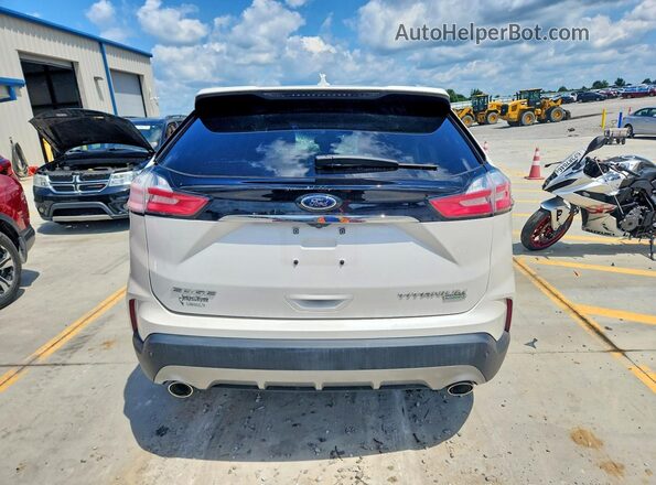 2FMPK3K95KBB26504 2019 FORD EDGE White Հետևի տեսք