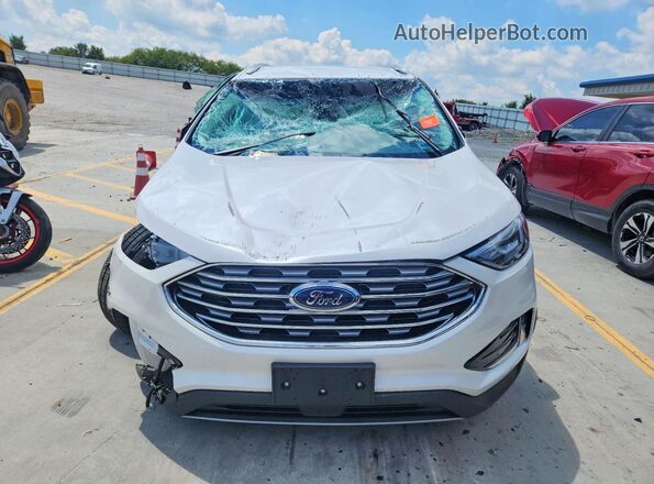 2FMPK3K95KBB26504 2019 FORD EDGE White Դիմացի տեսք