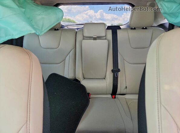 2FMPK3K95KBB26504 2019 FORD EDGE White Հետևի նստատեղերի տեսք