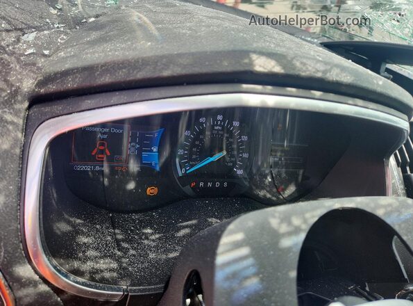 2FMPK3K95KBB26504 2019 FORD EDGE White Սարքավորումների վահանակի տեսք