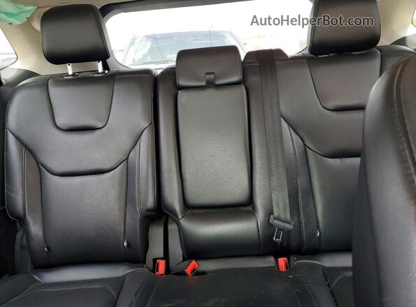 2FMPK3K95KBB55355 2019 FORD EDGE Brown Հետևի նստատեղերի տեսք