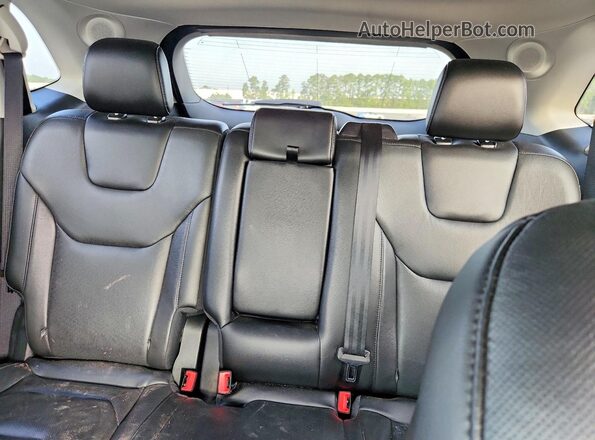 2FMPK3K95LBB29632 2020 FORD EDGE Gray Rear seats view