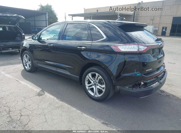 2FMPK3K96JBB42094 2018 FORD EDGE Black Rear left
