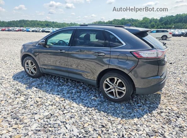 2FMPK3K96JBB74768 2018 FORD EDGE Gray Tył lewy