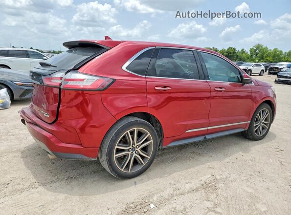 2FMPK3K96KBC61717 2019 FORD EDGE Red Հետևի աջ