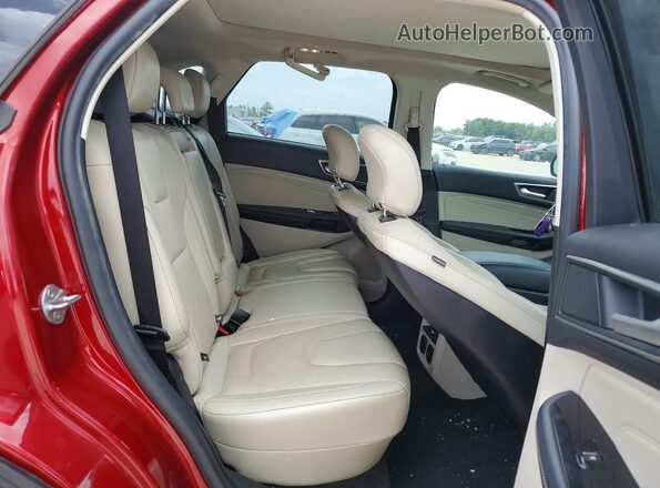 2FMPK3K96KBC61717 2019 FORD EDGE Red Սալոնի հետևի տեսք