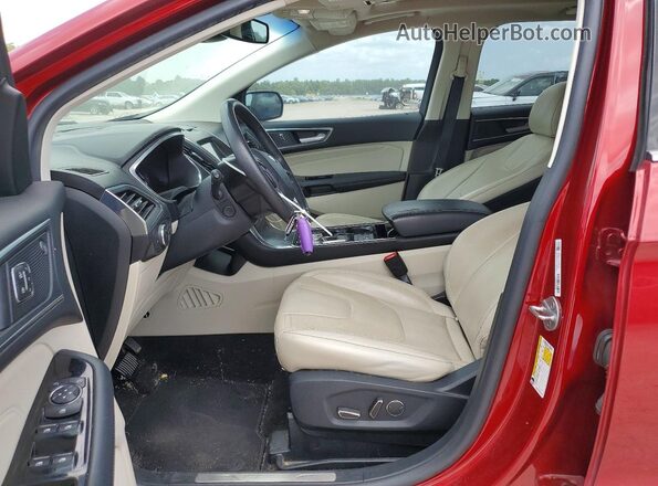 2FMPK3K96KBC61717 2019 FORD EDGE Red Սալոնի դիմացի տեսք
