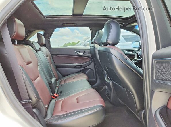 2FMPK3K96LBA96365 2020 FORD EDGE White Вид задньої частини салону