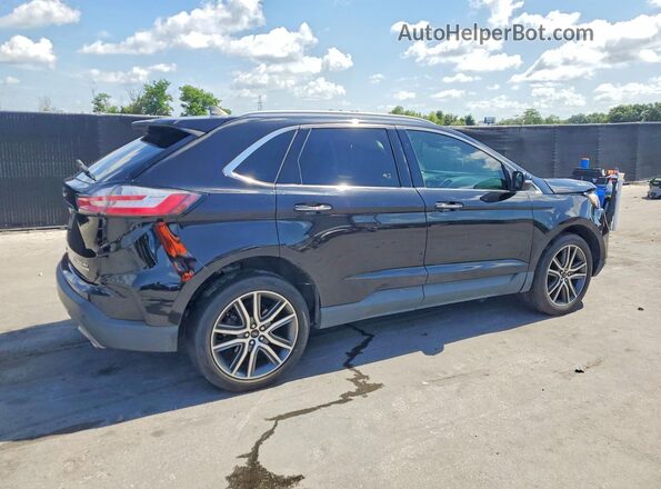 2FMPK3K96LBB29185 2020 FORD EDGE Black Rear right