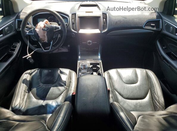 2FMPK3K96LBB29185 2020 FORD EDGE Black Dashboard view