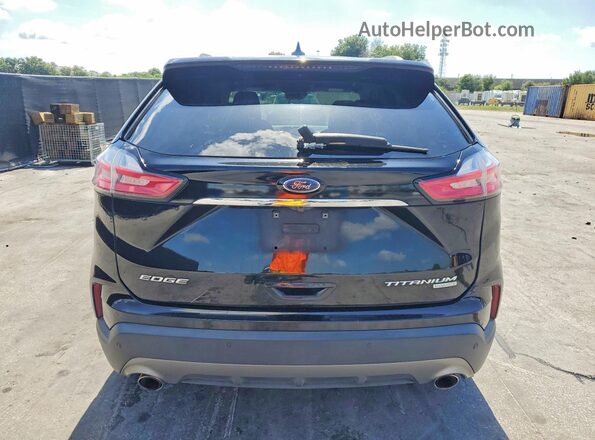 2FMPK3K96LBB29185 2020 FORD EDGE Black Rear view