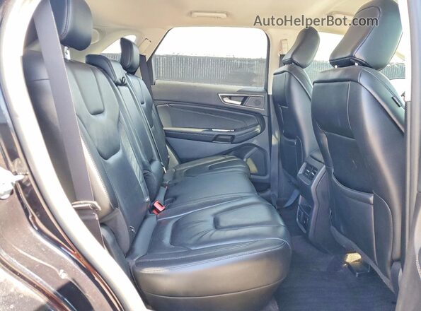 2FMPK3K96LBB29185 2020 FORD EDGE Black Rear interior view