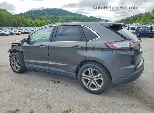 2FMPK3K97JBB89991 2018 FORD EDGE Gray Rear left