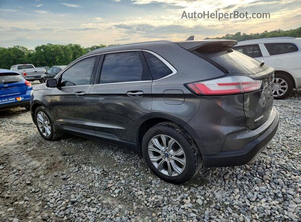 2FMPK3K97KBC69096 2019 FORD EDGE Gray Հետևի ձախ