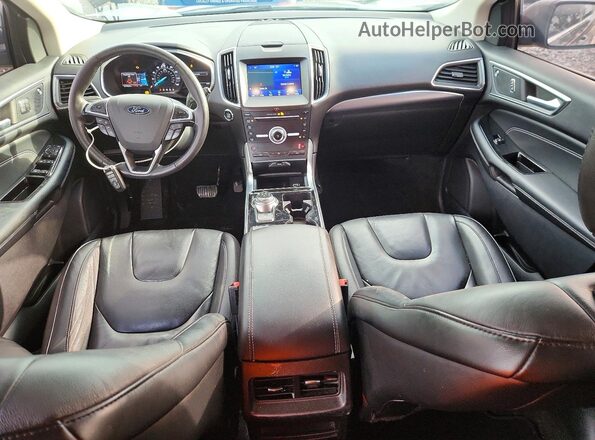 2FMPK3K97KBC69096 2019 FORD EDGE Gray Առջևի վահանակի տեսք