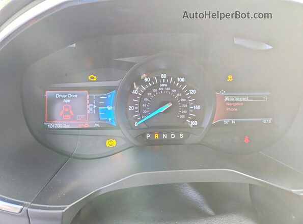 2FMPK3K97KBC69096 2019 FORD EDGE Gray Սարքավորումների վահանակի տեսք