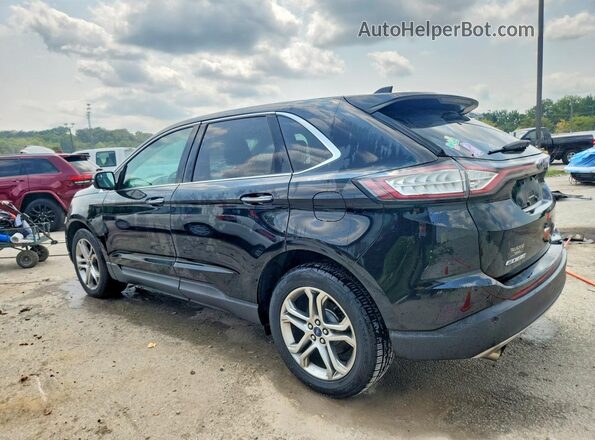 2FMPK3K98GBB67863 2016 FORD EDGE Black Հետևի ձախ