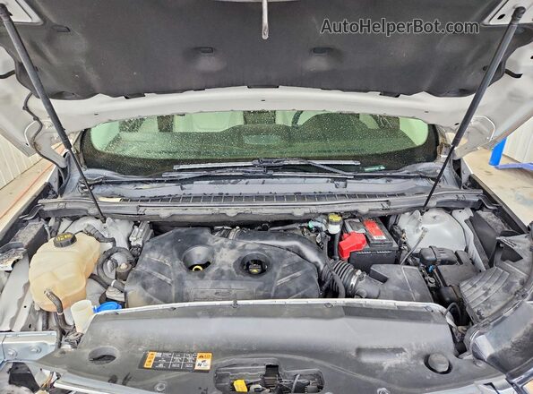 2FMPK3K98JBB75663 2018 FORD EDGE Silver Вид підкапотного простору