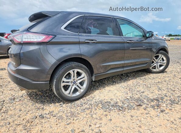 2FMPK3K98JBB86243 2018 FORD EDGE Silver Rear right