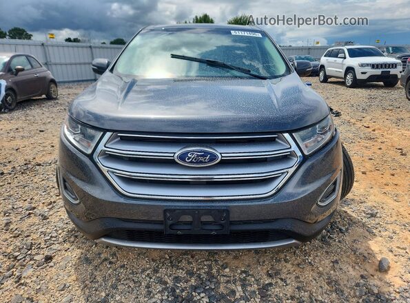 2FMPK3K98JBB86243 2018 FORD EDGE Silver Front view
