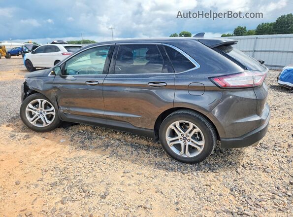 2FMPK3K98JBB86243 2018 FORD EDGE Silver Rear left