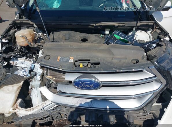 2FMPK3K98JBC28085 2018 FORD EDGE White Widok z tyłu