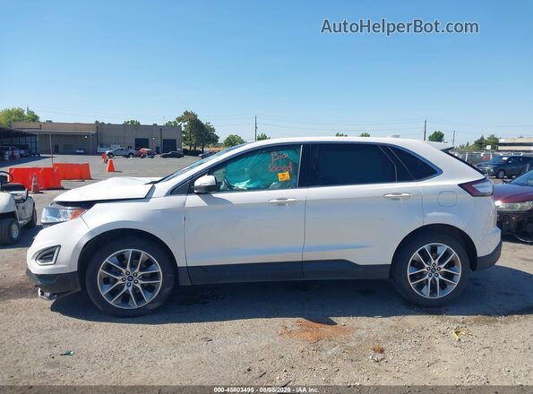 2FMPK3K98JBC28085 2018 FORD EDGE White Widok wnętrza 360 stopni