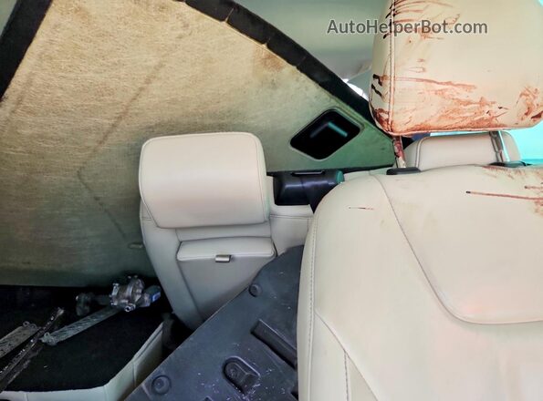 2FMPK3K98KBC75960 2019 FORD EDGE Blue Vista de los asientos traseros