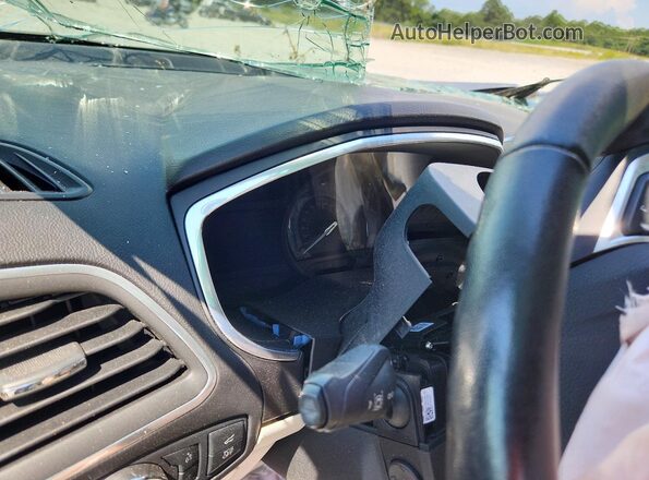 2FMPK3K98KBC75960 2019 FORD EDGE Blue Vista del cuadro de instrumentos