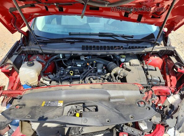 2FMPK3K98LBA39407 2020 FORD EDGE Red Widok komory silnika