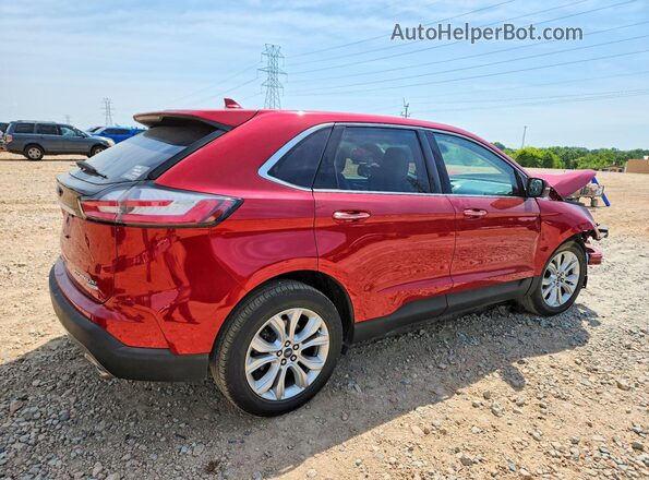 2FMPK3K98LBA39407 2020 FORD EDGE Red Tył prawy