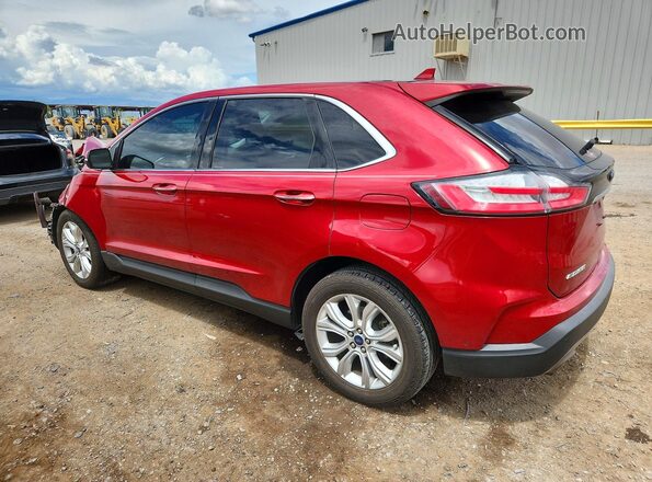 2FMPK3K98LBA75792 2020 FORD EDGE Maroon Tył lewy