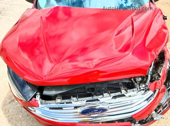 2FMPK3K98LBA75792 2020 FORD EDGE Maroon Widok komory silnika