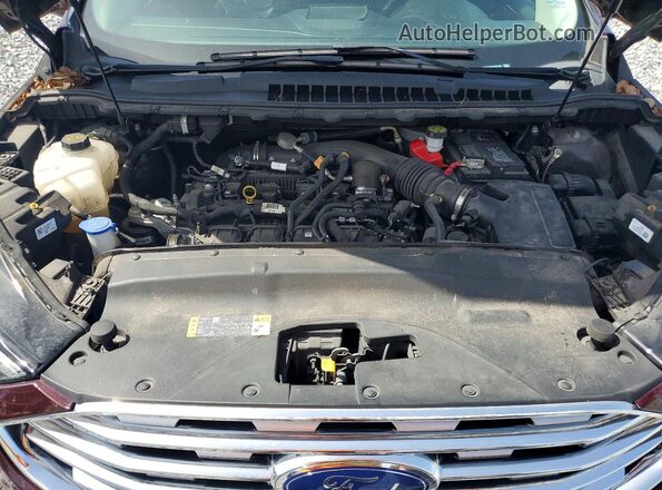 2FMPK3K98LBB27485 2020 FORD EDGE Бордовый Вид задней части салона