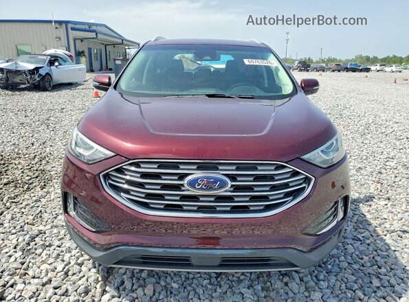 2FMPK3K98LBB27485 2020 FORD EDGE Бордовый Вид спереди