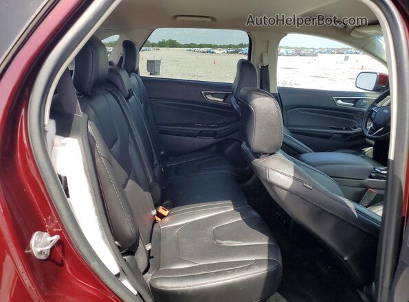 2FMPK3K98LBB27485 2020 FORD EDGE Бордовый Вид задних сидений