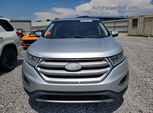 2FMPK3K99GBB13665 2016 FORD EDGE Gray წინა ხედი