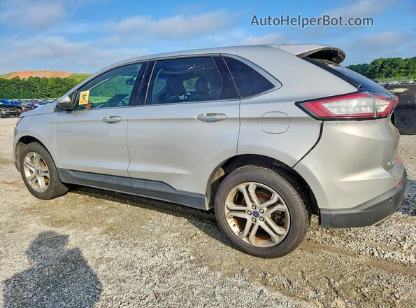 2FMPK3K99HBB20262 2017 FORD EDGE Silver Rear left