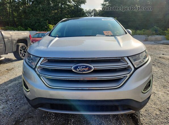 2FMPK3K99HBB20262 2017 FORD EDGE Silver Front view