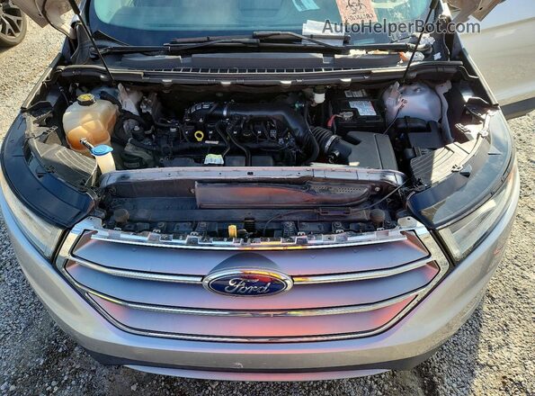 2FMPK3K99HBB20262 2017 FORD EDGE Silver Engine compartment view
