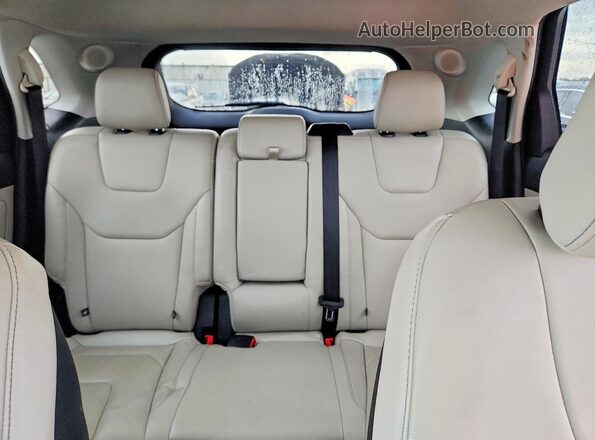 2FMPK3K99KBB21385 2019 FORD EDGE Красный Вид задних сидений